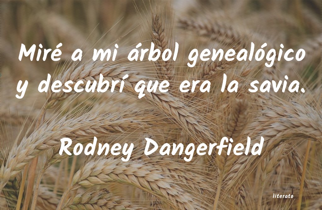 Frases de Rodney Dangerfield