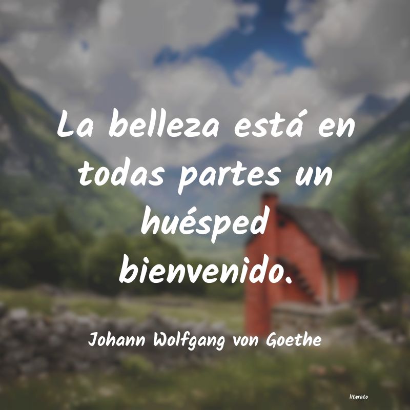 frases de Johann Wolfgang von Goethe