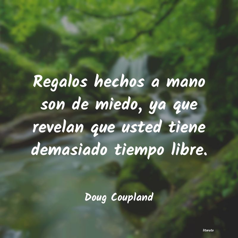 Frases de Doug Coupland