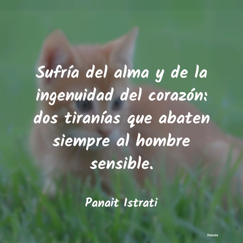 Frases de Panait Istrati