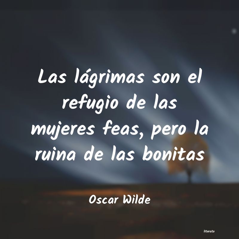 frases de Oscar Wilde