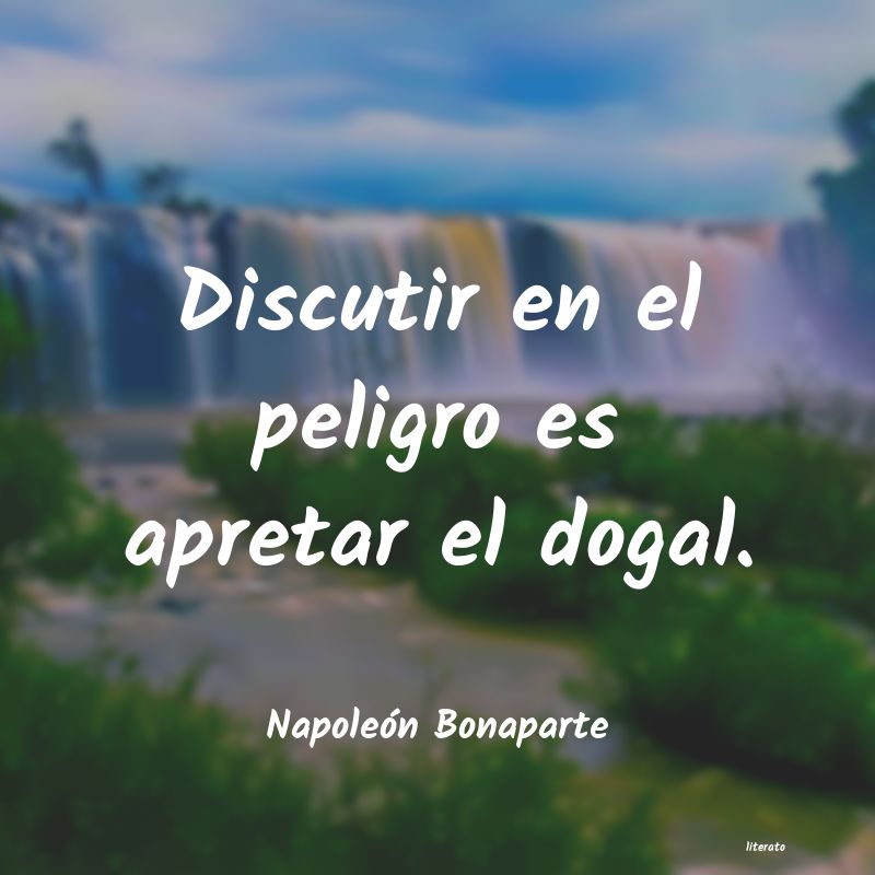 Frases de Napoleón Bonaparte