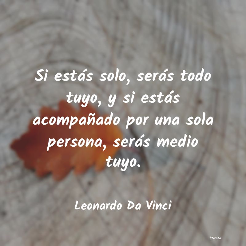 frases de Leonardo Da Vinci