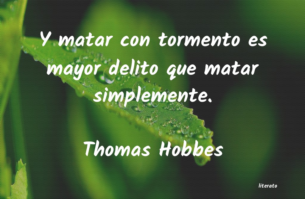 frases de Thomas Hobbes