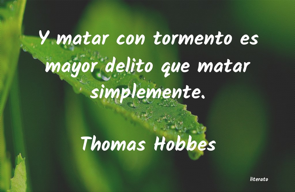 Frases de Thomas Hobbes