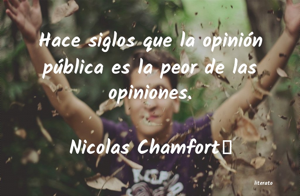 Frases de Nicolas Chamfort