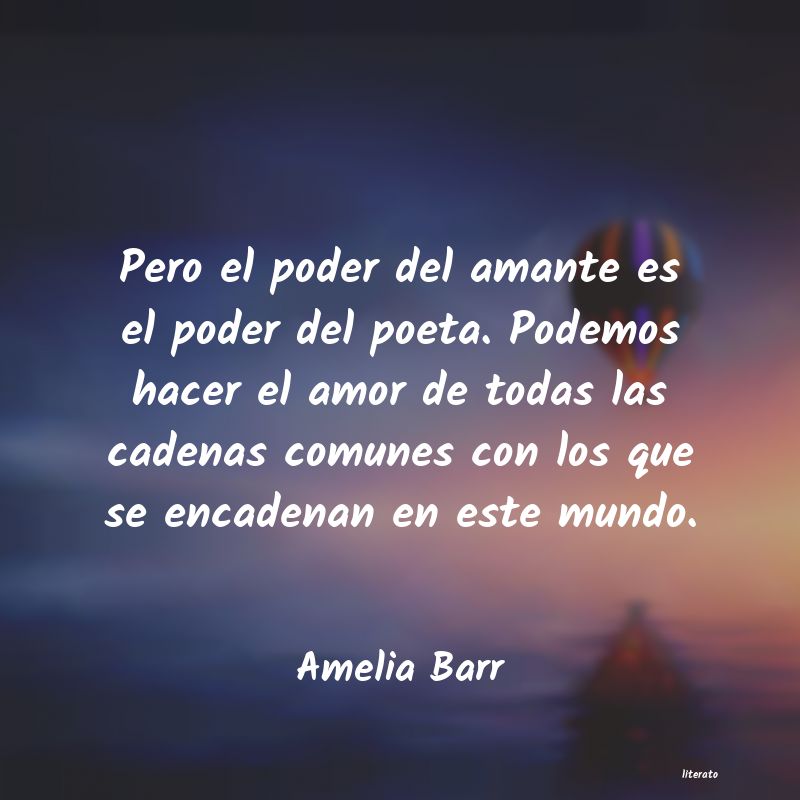 frases de Amelia Barr