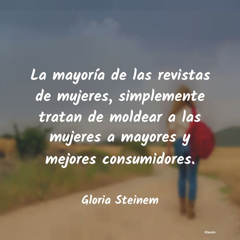frases de Gloria Steinem