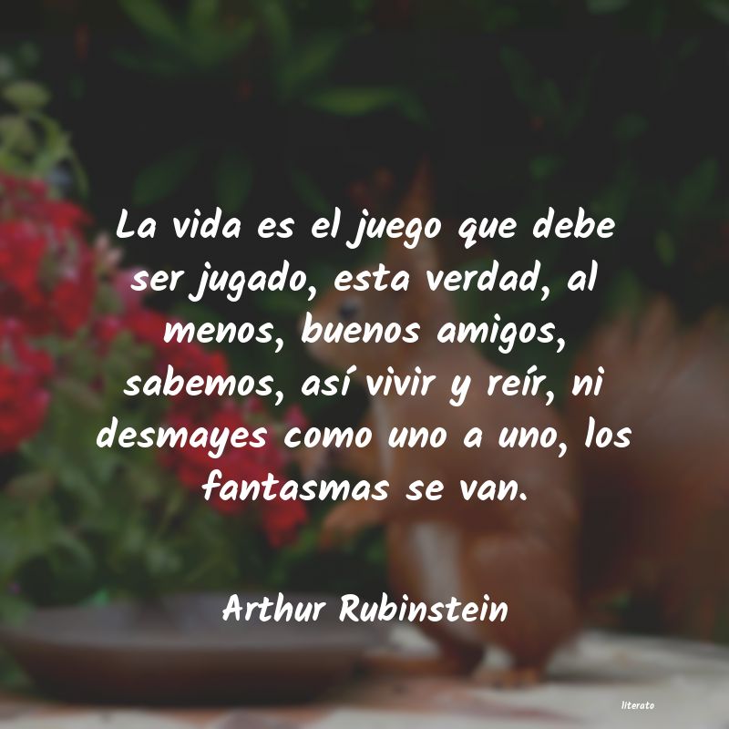 Frases de Arthur Rubinstein