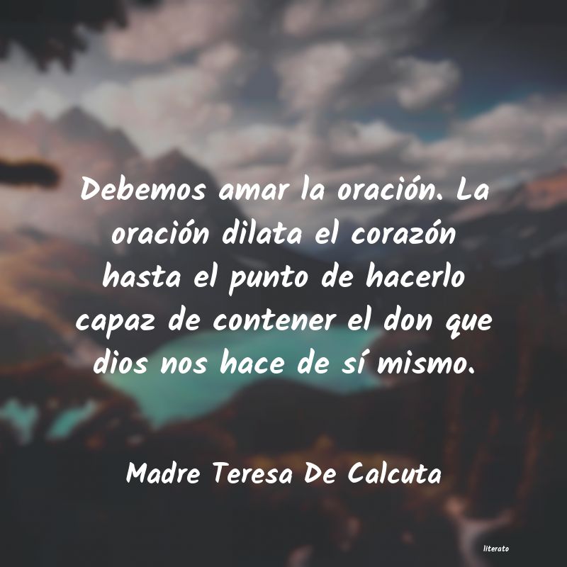 Frases de Madre Teresa De Calcuta