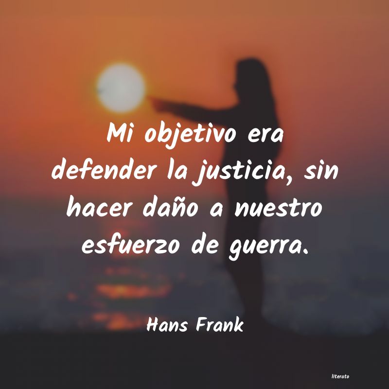 Frases de Hans Frank