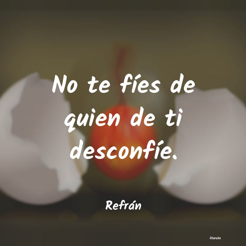 frases de Refrán