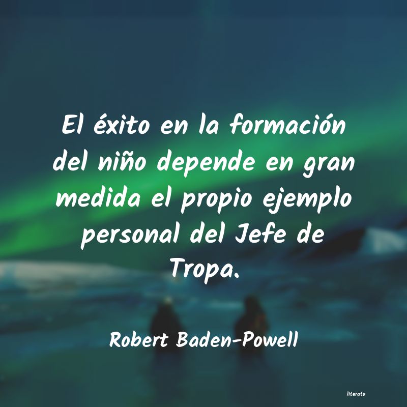 Frases de Robert Baden-Powell