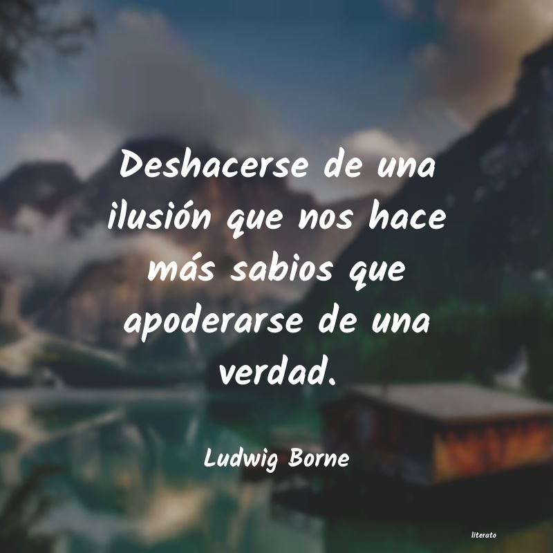 Frases de Ludwig Borne