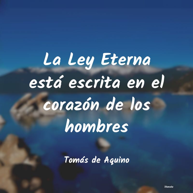 frases de Tomás de Aquino
