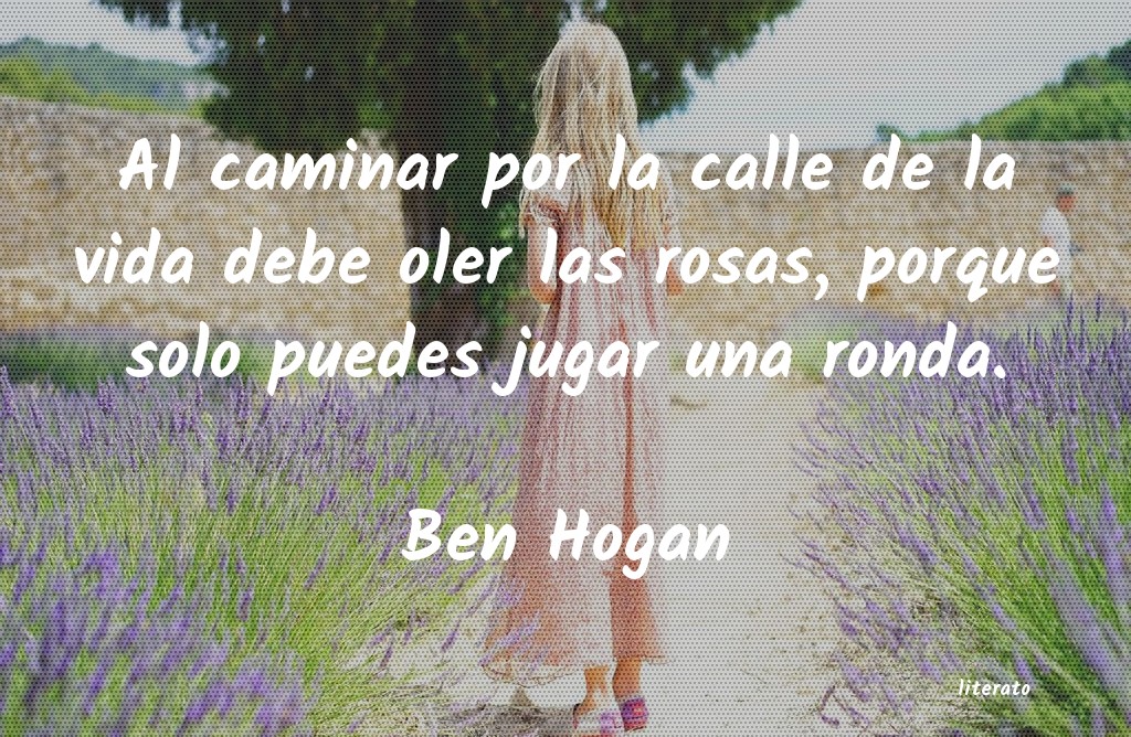 Frases de Ben Hogan