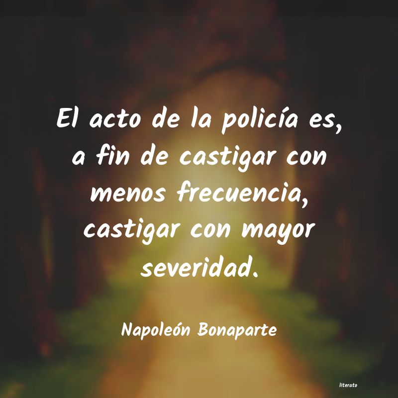 frases de Napoleón Bonaparte