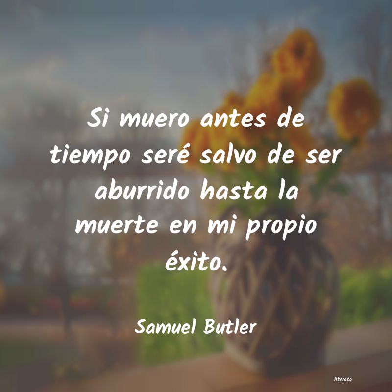 Frases de Samuel Butler