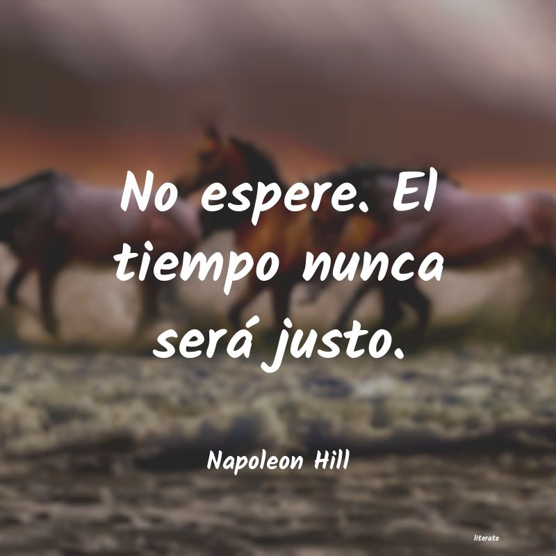 frases de Napoleon Hill