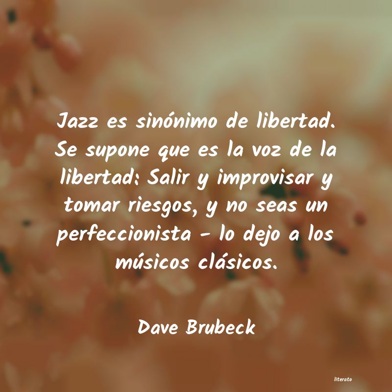frases de Dave Brubeck