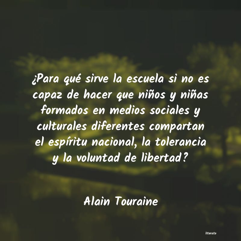 Frases de Alain Touraine