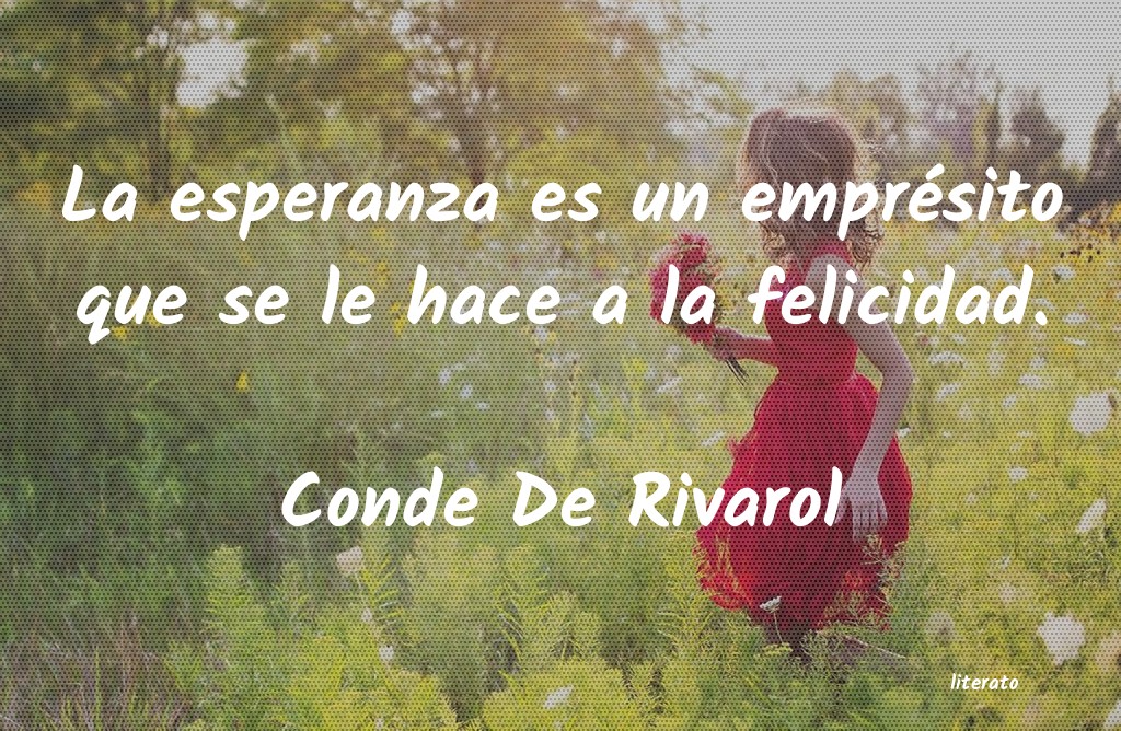 frases de Conde De Rivarol