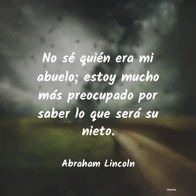 frases de Abraham Lincoln