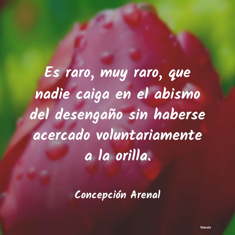 Frases de Concepción Arenal