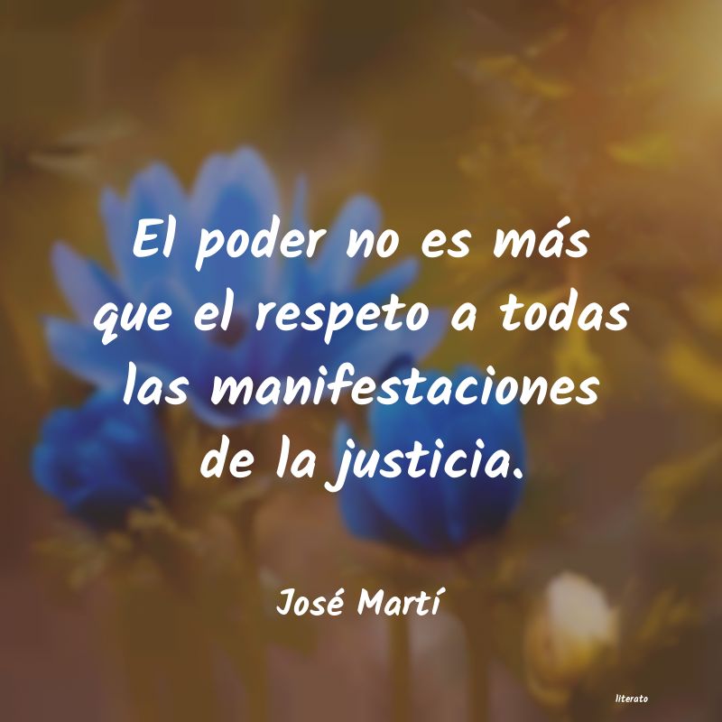 Frases de José Martí