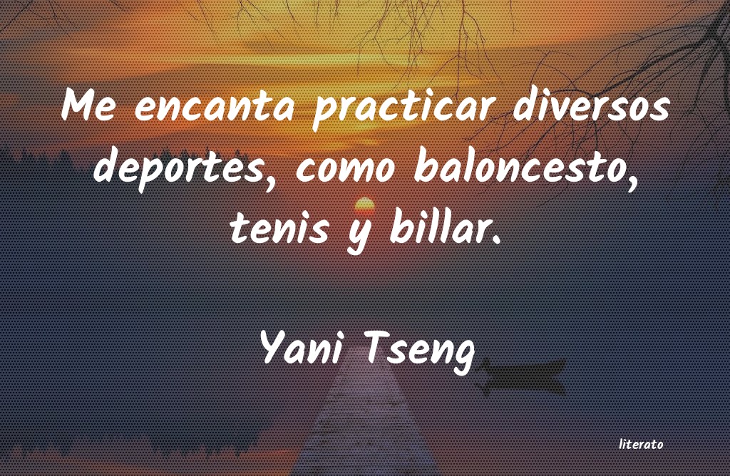 Frases de Yani Tseng