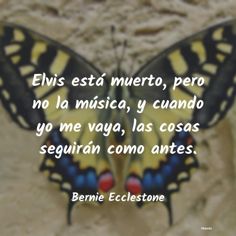 frases de Bernie Ecclestone