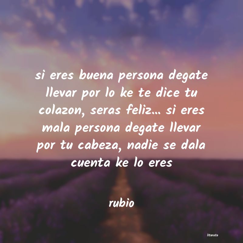 frases de rubio