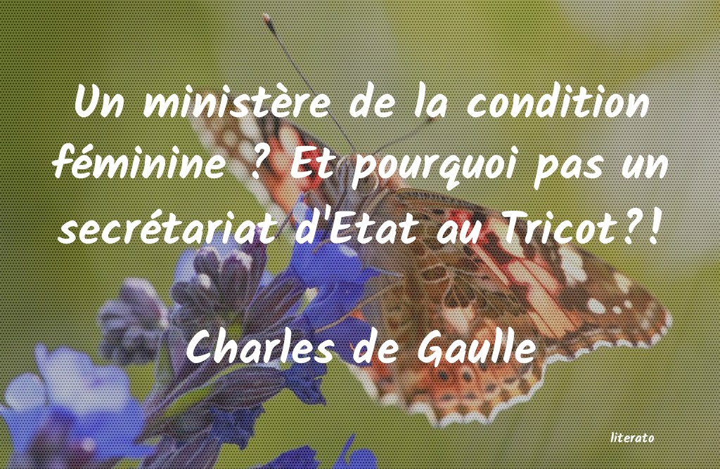 frases de Charles de Gaulle