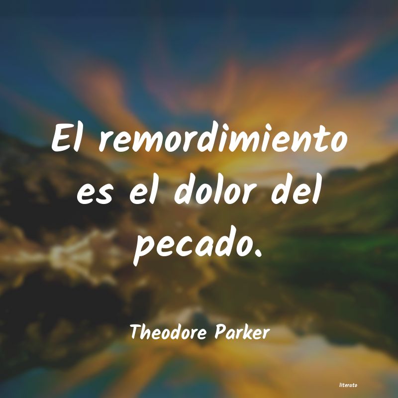 frases de Theodore Parker