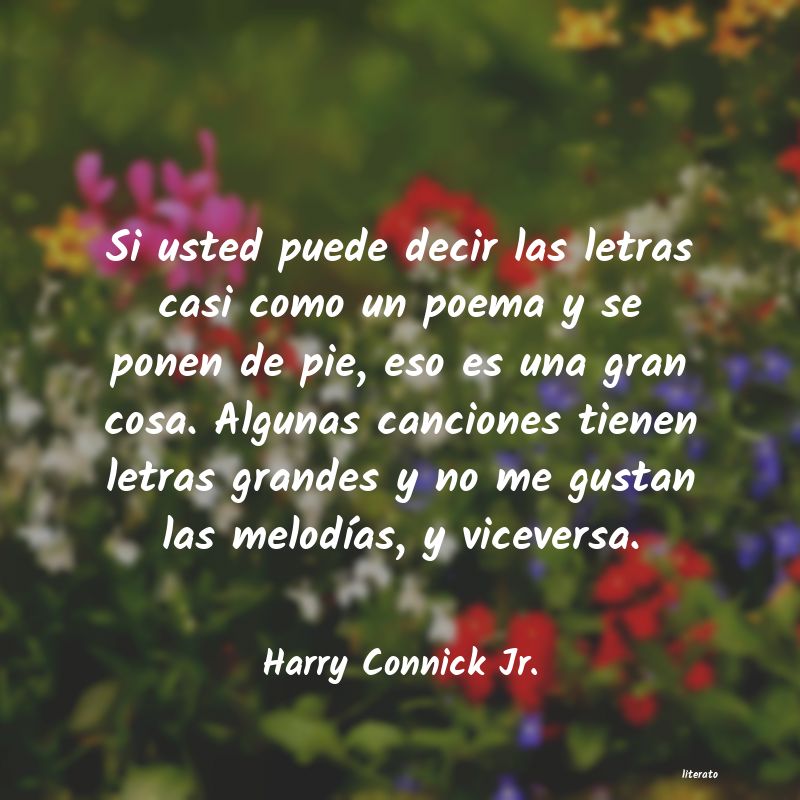 Frases de Harry Connick Jr.