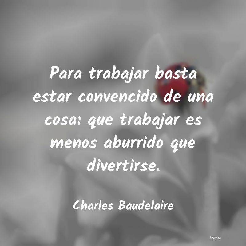 Frases de Charles Baudelaire