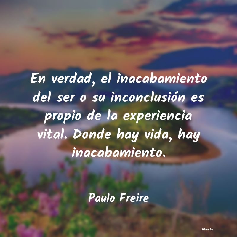 Frases de Paulo Freire