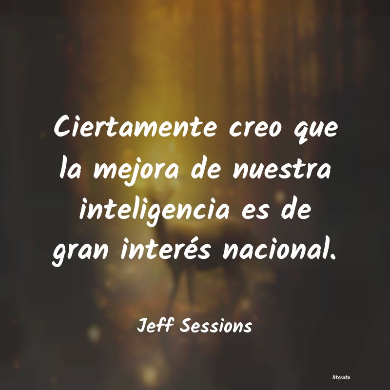 Frases de Jeff Sessions