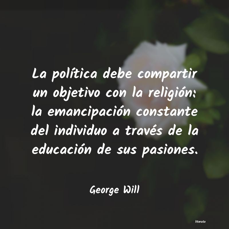 Frases de George Will