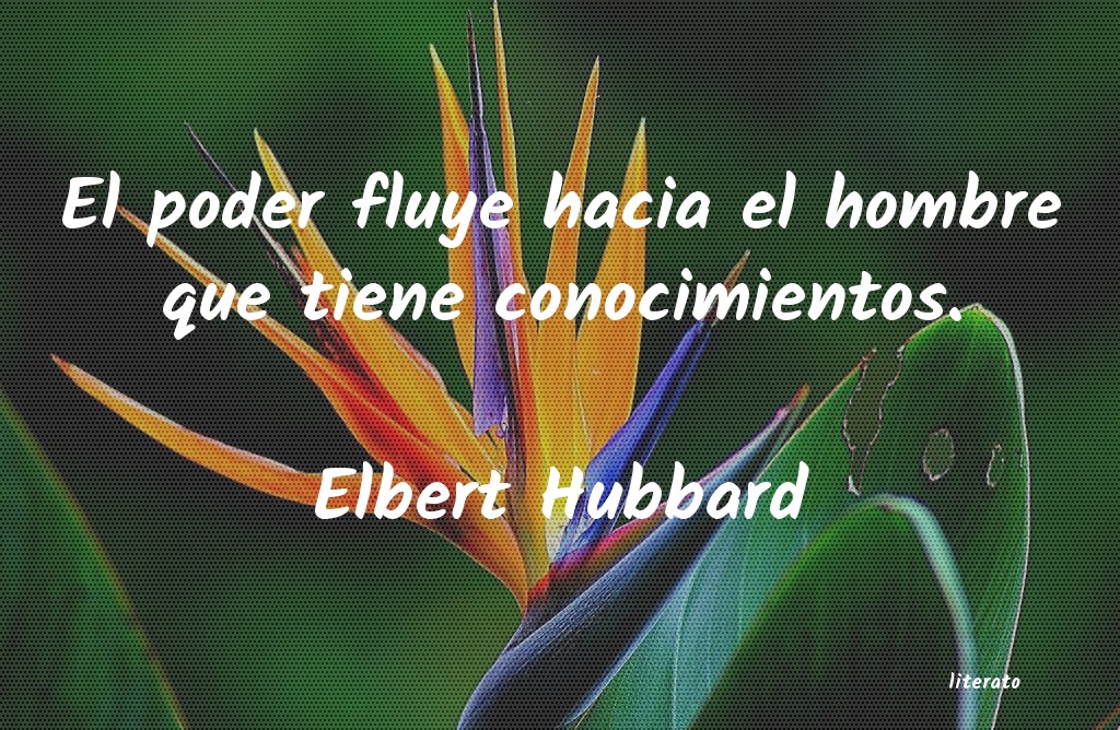 frases de Elbert Hubbard