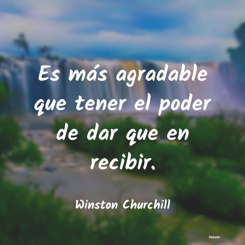 frases de Winston Churchill