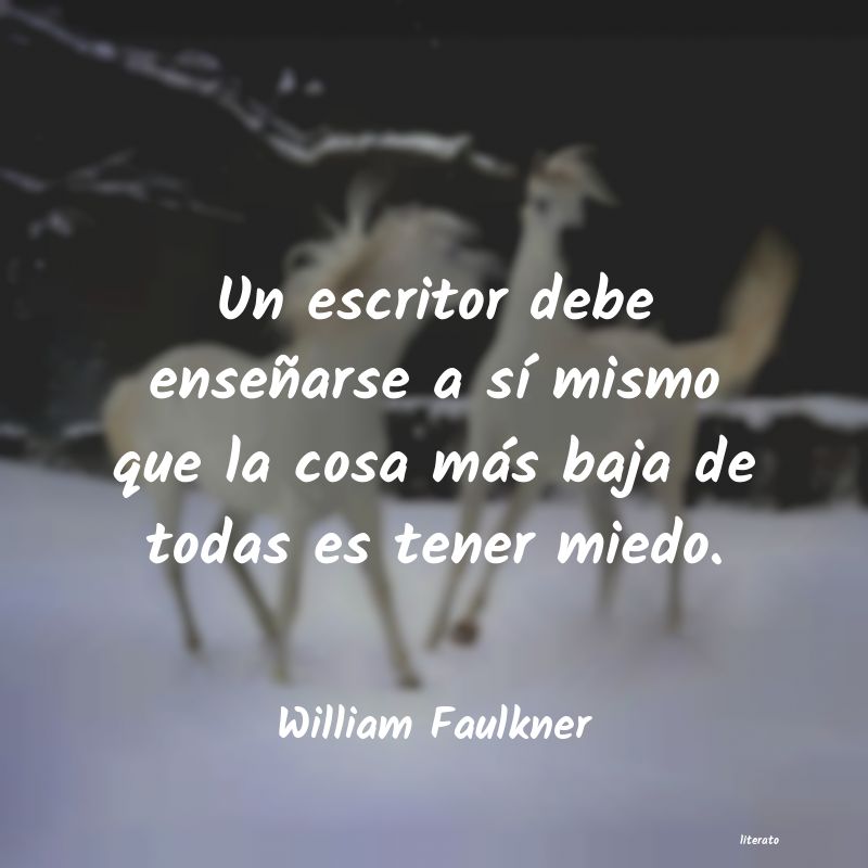 Frases de William Faulkner