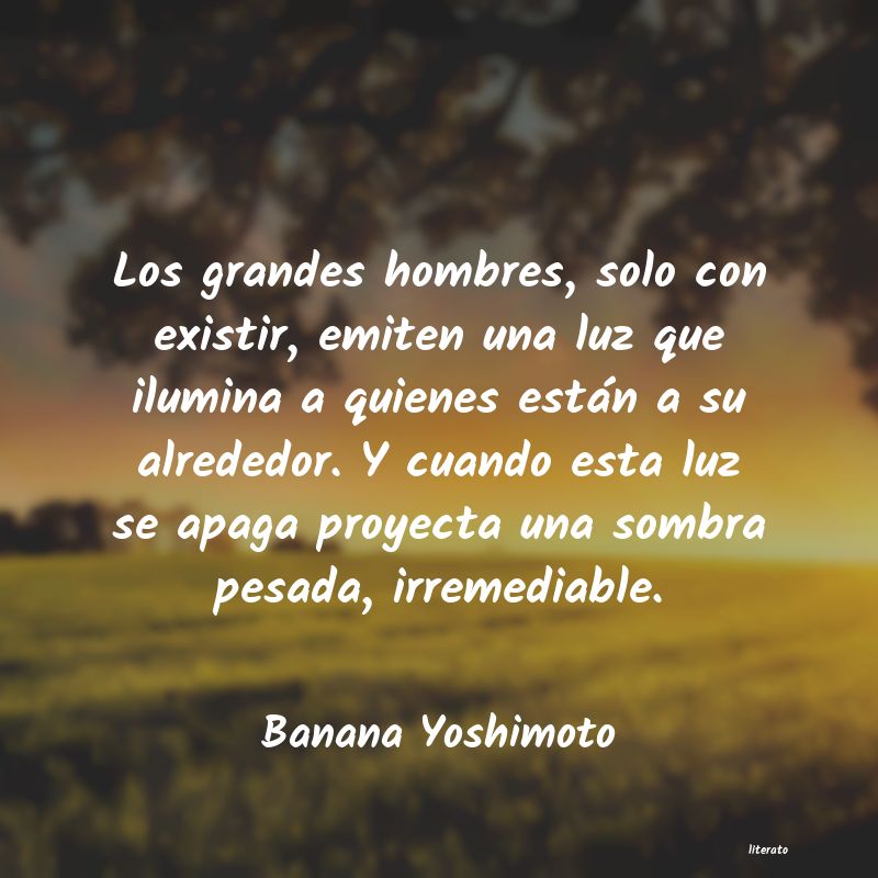 frases de Banana Yoshimoto