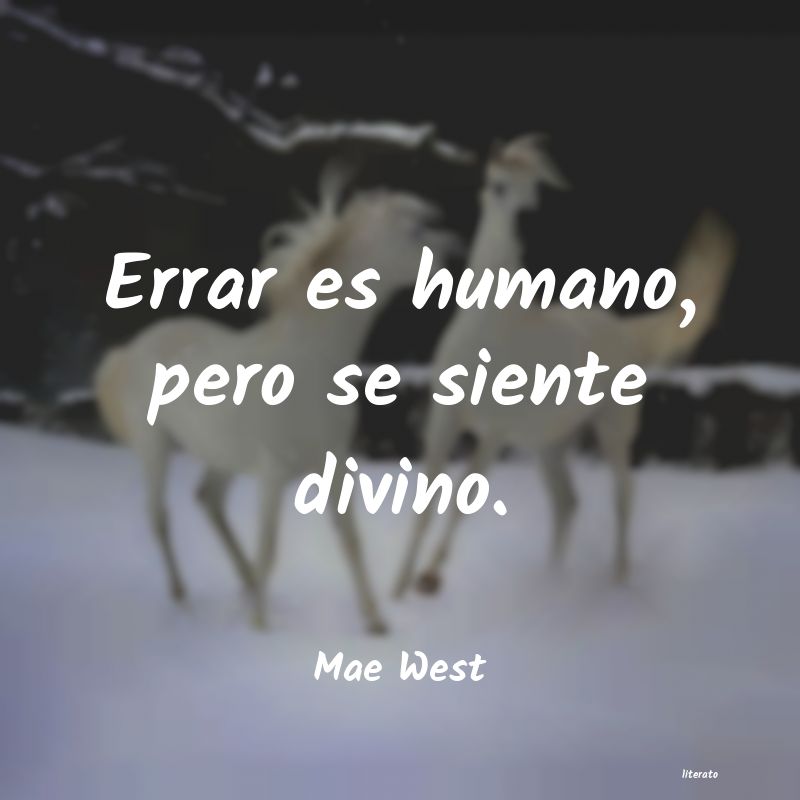 frases de Mae West