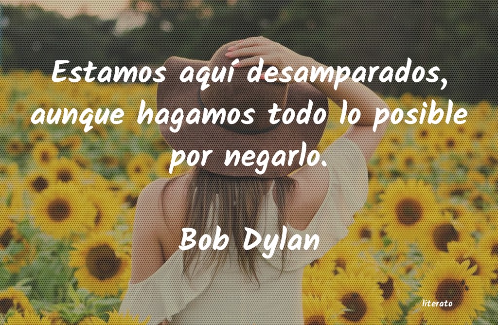 frases de Bob Dylan