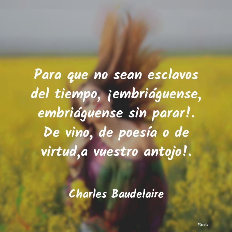 frases de Charles Baudelaire