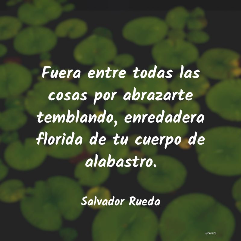 frases de Salvador Rueda