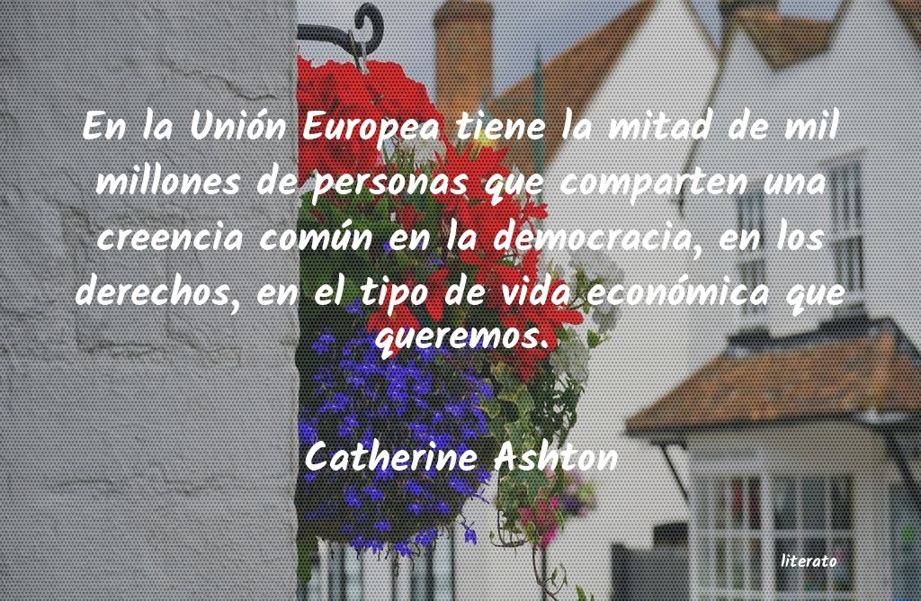 Frases de Catherine Ashton