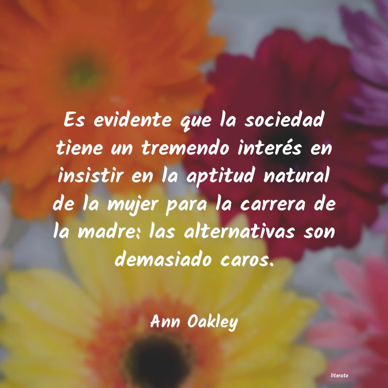 frases de Ann Oakley