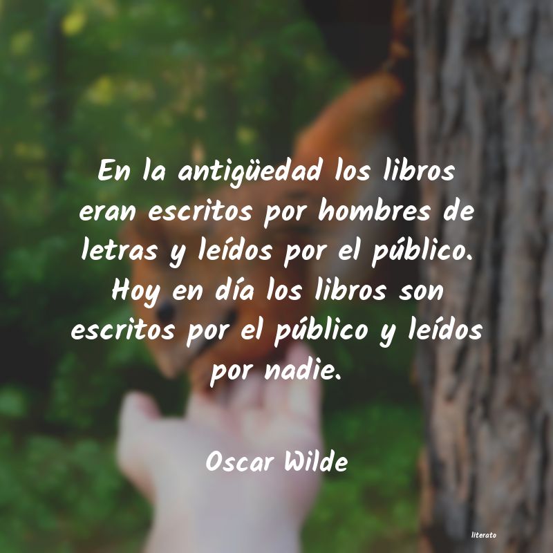 Frases de Oscar Wilde